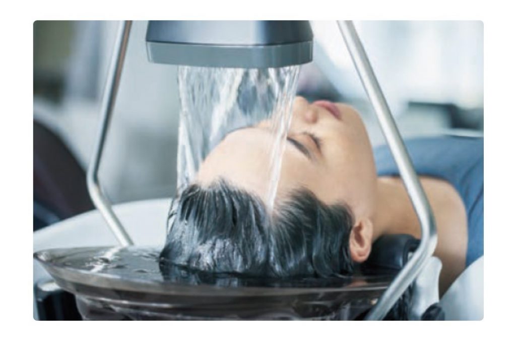 生涯美容室専用頭身浴 話題の“頭浸浴”】たった5分の至福のリラックスタイムへ誘う新体感