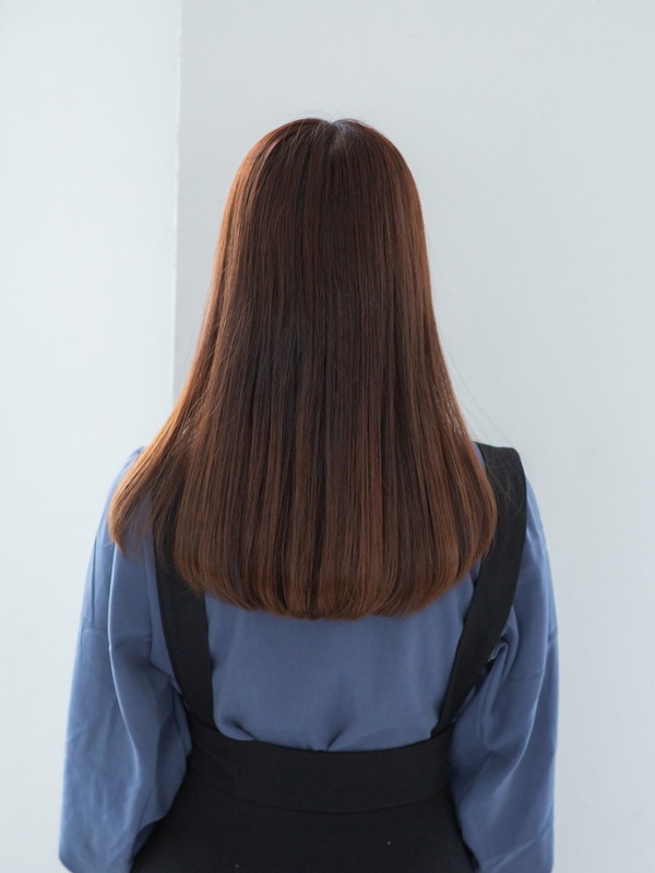 ナチュラルストレートなロング